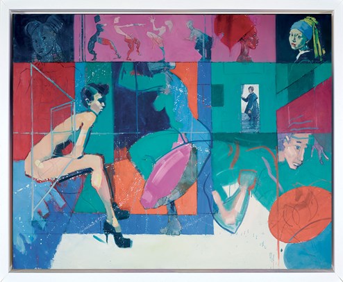 Provocative Influence by Toby Mulligan - Framed Limited Edition Box Canvas